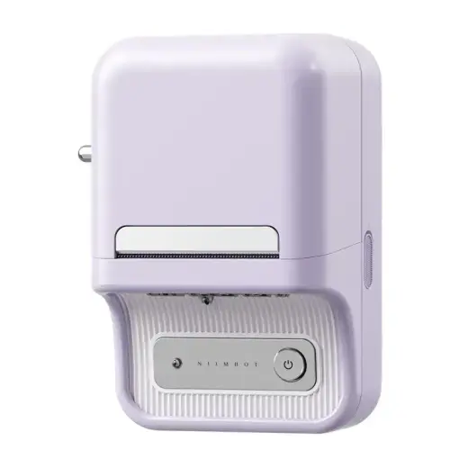 Niimbot B21 Pro Portable Label Printer (purple) Фото num