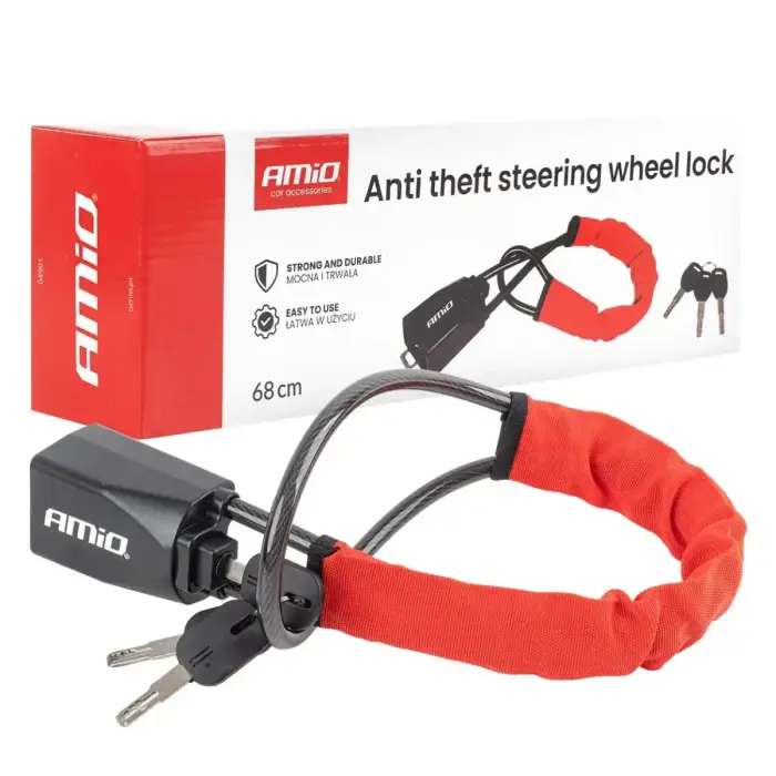 Anti theft steering wheel lock L01 AMIO-04901
