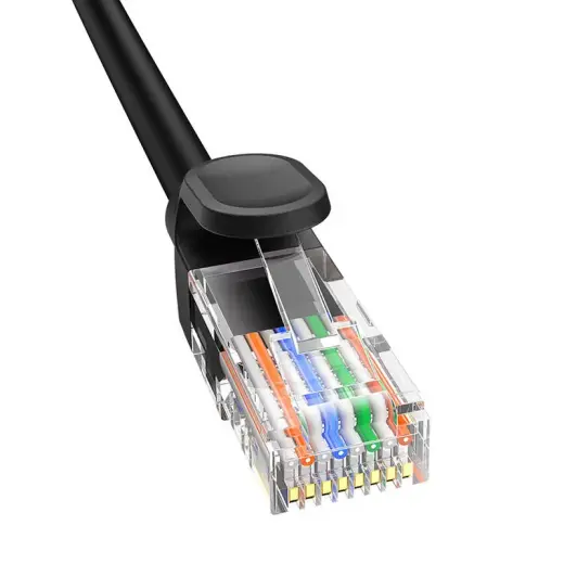 Baseus Ethernet CAT5, 5m network cable (black) Photo