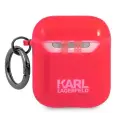 Karl Lagerfeld KLA2UCHFP AirPods cover pink Choupette Фото num