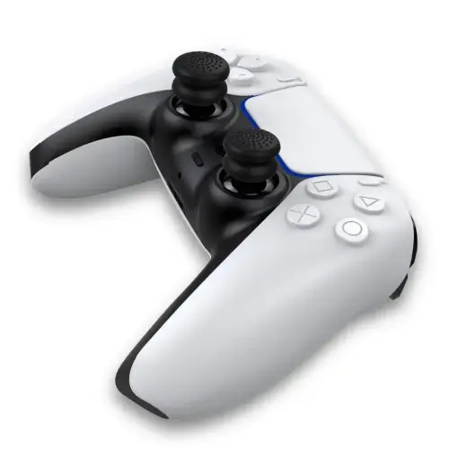 iPega P5006 Silicone Thumb Caps for PS5 6pcs Black/Red Foto 2