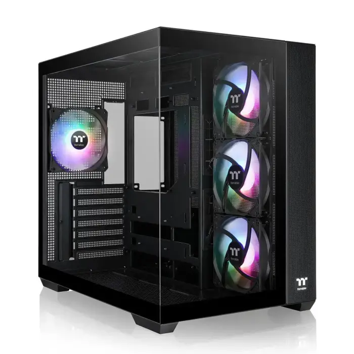 Thermaltake PC case View 380 TG ARGB / CA-1Z2-00M1WN-00 Black