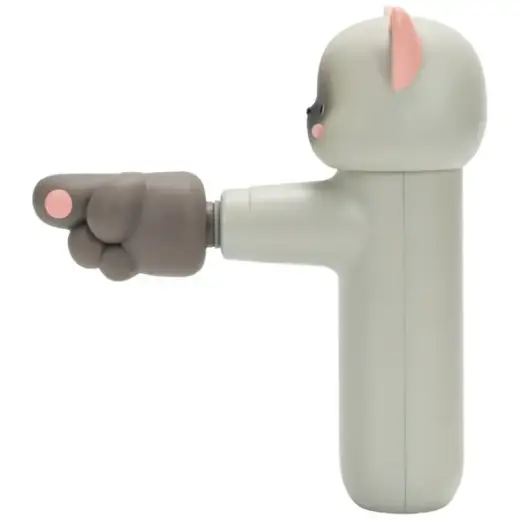 Mini massage gun 4smarts ACECOOL Cat light gray Foto 3