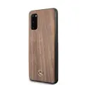 Mercedes MEHCS62VWOLB S20 G980 hard case brązowy|brown Wood Line Walnut Фото num
