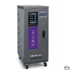 Qoltec Three-phase AVR MULTIPROTECTION voltage stabiliser | 15kVA | Accuracy ± 3% | 3-phase servo motor | LCD — Фото 1