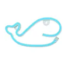 Neon LED Light WHALE blue Bat + USB FLNE19 Forever Light Foto 1
