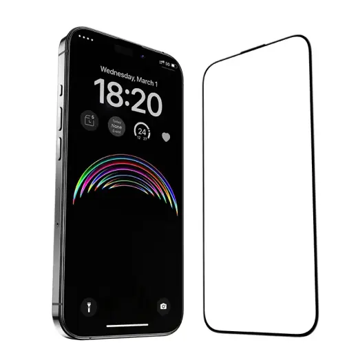 Benks Ekrāna aizsargstikls priekš Iphone 15 Pro Foto 15