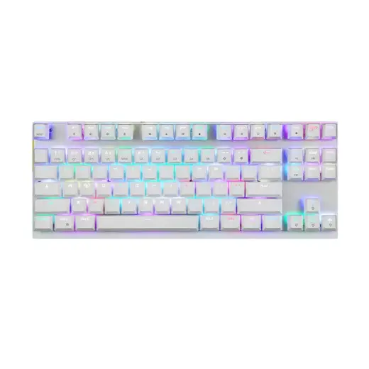 Mechanical gaming keyboard Motospeed K82 RGB (white) Photo