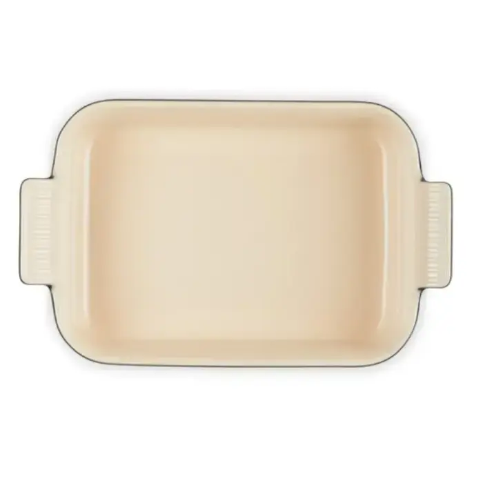 Le Creuset Cepamtrauks taisnstūra Heritage akmens masas 26x19cm / 2,4L melns Foto 3