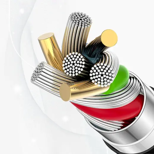 Dudao L9X провод для передачи данных и зарядки | USB-C на Lightning | 30W | 2m | черный Фото num