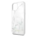Guess GUHCN58HYMAWH iPhone 11 Pro biały|white Marble Фото num