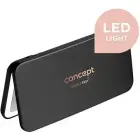 Concept KZ2020 Black LED Illuminated Cosmetic Pocket Mirror Foto 1