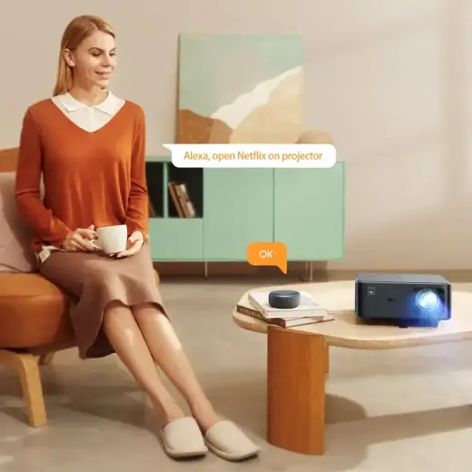 Yaber K2s Pro LCD FullHD 1080p Multimedia Projector with JBL Speakers and Subwoofer - Black Foto 12