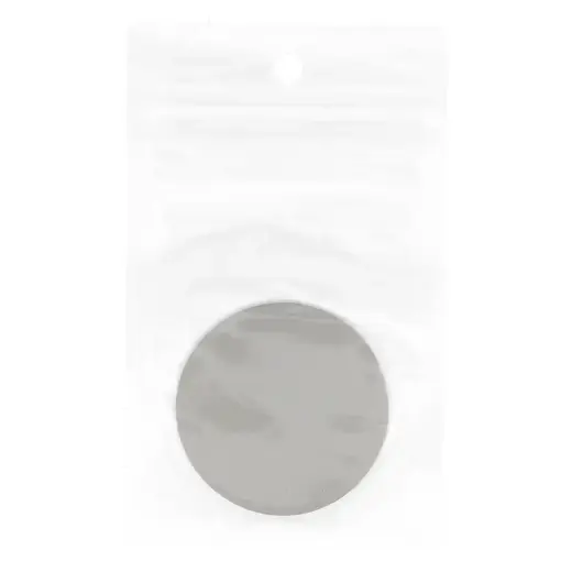 Metal plate for magnet holders - round 40mm silver Фото num