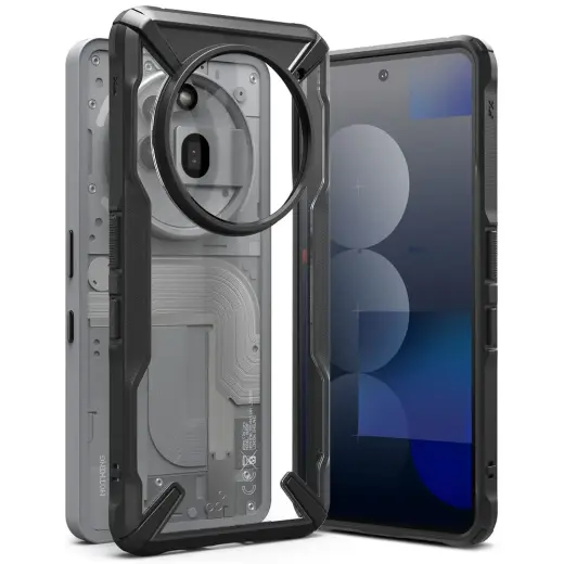 Чехол для телефона Ringke Fusion X для Nothing Phone 3A Pro черный Фото num