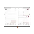 Plānotājs FASHION SPECIAL EDITION 2026, PU, A5, diena, brūna krāsa (Latviešu valodā) Foto 2