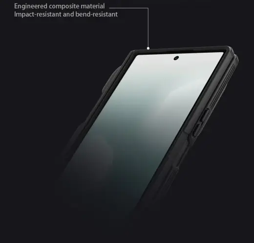 Nillkin CamShield Prop Magnetic Pen Slot Case for Samsung Galaxy Z Fold 7 Black Foto 8