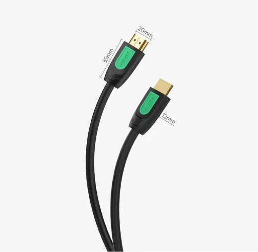 Ugreen HDMI cable 19 pin 1.4v 4K 60Hz 30AWG 2m black (10129) Foto 13