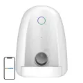 Automatic Pet Feeder with metal bowl WIFI mini Dogness (white) Фото num