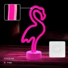 Neon LED on stand FLAMINGO pink USB-C FSC-11 Forever Light Foto 5