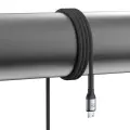 3mk Hyper Cable N-SERIES USB-A | MicroUSB 1m 5V|2.4A 12W | black Foto 7