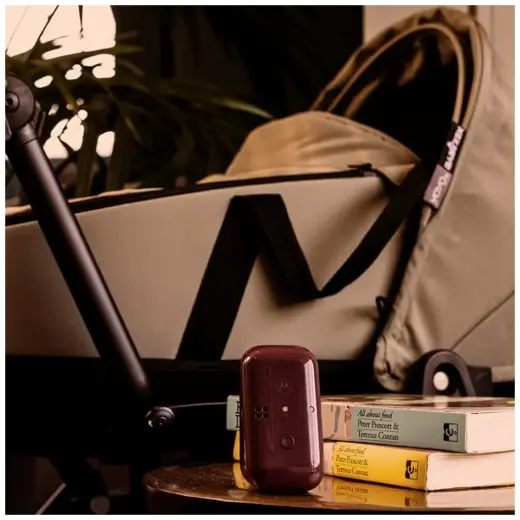 Electronic nanny Motorola PIP12 Travel Audio black-burgundy Foto 2