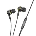 Borofone Earphones BM90 Miller with microphone black Foto 2