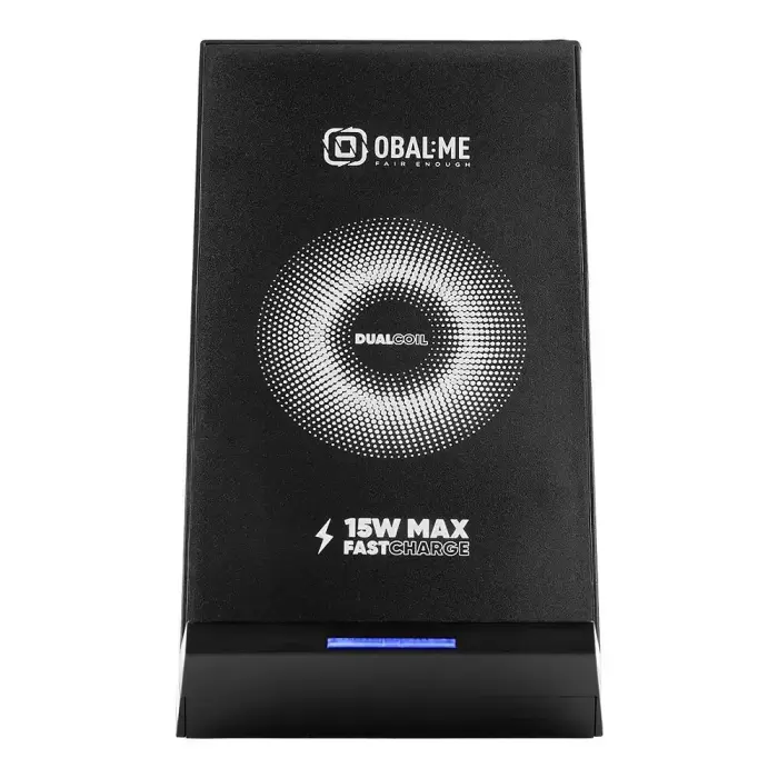 Obal:Me StandCharger wireless charger | Qi | 15W | black
