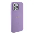 Guess Saffiano MagSafe case for iPhone 15 Pro - purple Фото num