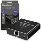 Qoltec Splitter Ethernet mini SWITCH 1x3 RJ45 | 1000Mb/s | USB-C | Aluminium Foto 18