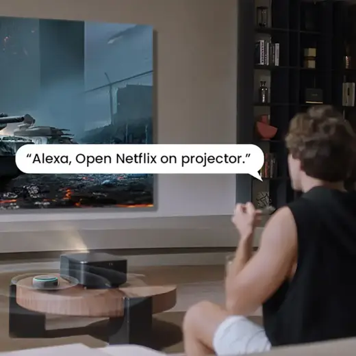 Yaber K3 Pro LCD FullHD 1080p Multimedia Projector with JBL Speakers and Subwoofer - Black Foto 23