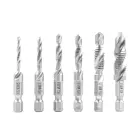 Tap drill bits set 6 pcs — Photo 1