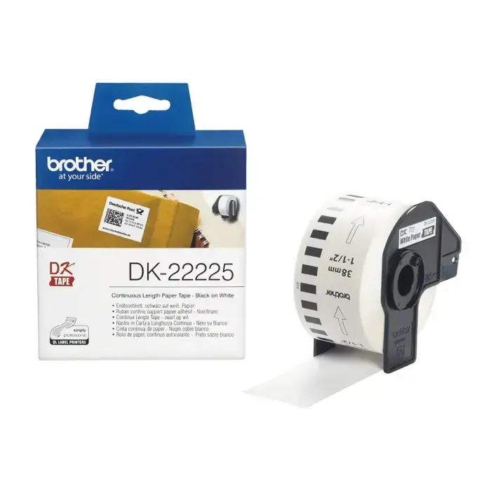 Brother Label DK-22225 / DK22225 White