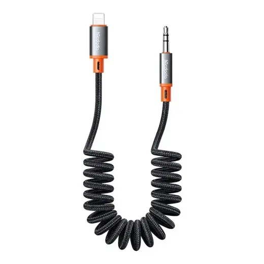 Mcdodo CA-0890 Lightning to 3.5mm AUX mini jack cable, 1.8m (black) Photo