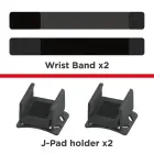 iPega SW2136 Sports Bands for Nintendo Switch 2 JoyCon Black Foto 1