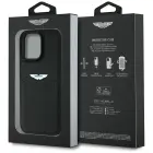 Case Aston Martin HC Leather Victory Design for iPhone 16 Pro Max black — Фото 8