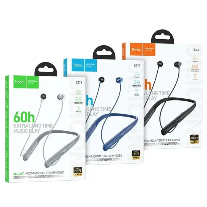 Wireless earphones Hoco ES64 navy blue Foto 6