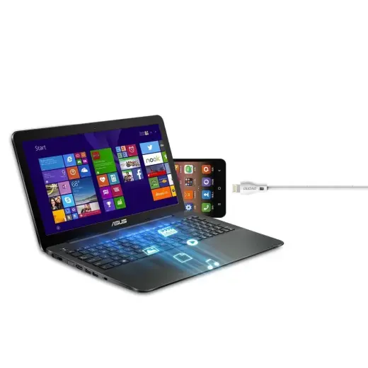 Dudao L4L datu pārraides un uzlādes vads | USB-A uz Lightning | 10W | 2m | balts Foto 6