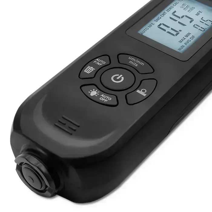 Qoltec Coating thickness gauge with illuminated side LCD | 0 ~ 2000um Foto 12