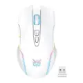 Onikuma CW905 White Wireless Gaming Mouse — Foto 1