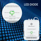 Qoltec Certified Carbon monoxide sensor | CO detector | alarm 85dB | LED Foto 4