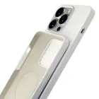 3MK Hardy Case iPhone 15 Pro Max 6.7" silver-white MagSafe — Foto 4