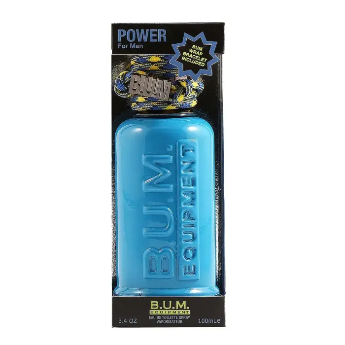 BUM Equipment Power Wrap Bracelet (EDT) Eau de Toilette for Men 100 ml