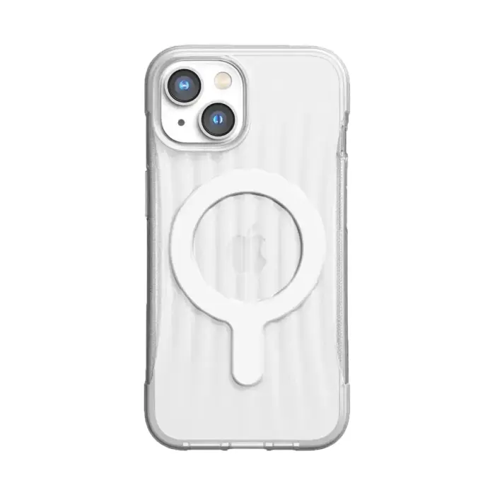 Raptic X-Doria Clutch phone case with MagSafe support for iPhone 14 Plus transparent
