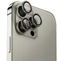 Uniq Optix Aluminum Camera Lens Protector iPhone 16 Pro | 16 Pro Max with applicator - titanium Foto 1