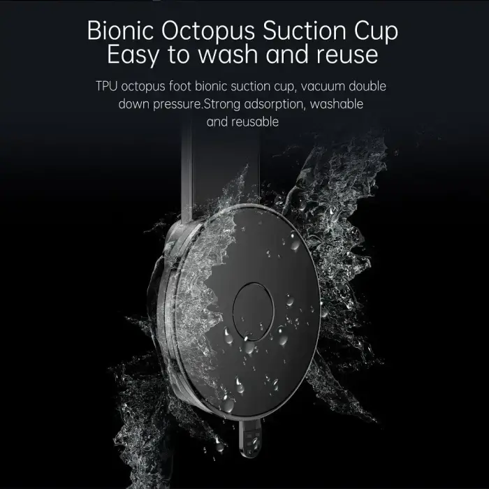 Magnetic car phone holder Forcell F-Grip MagFlex windshield / dashboard / air vent black Photo