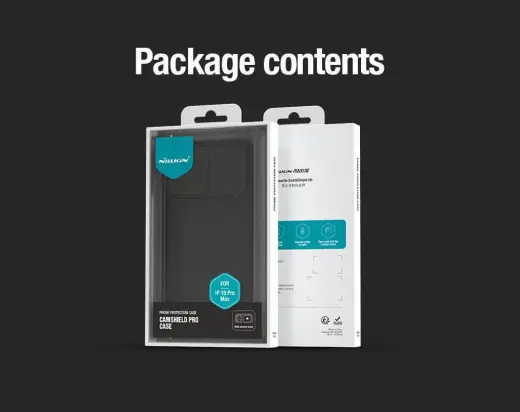 Nillkin CamShield Pro PC+TPU Case for Iphone 15 Pro blue Фото num