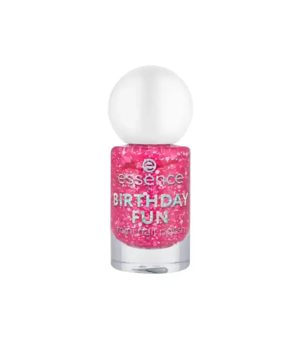 Essence, Birthday Fun, Glitter, Nail Polish, 5 ml *Miniature