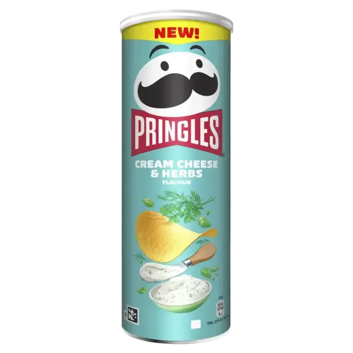 PRINGLES Cream Cheese & Herbs 165g