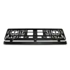 License Plate Frame - BLACK flexible — Foto 1